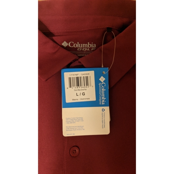 Columbia Collared Men's Shirt - Picture 3 of 3